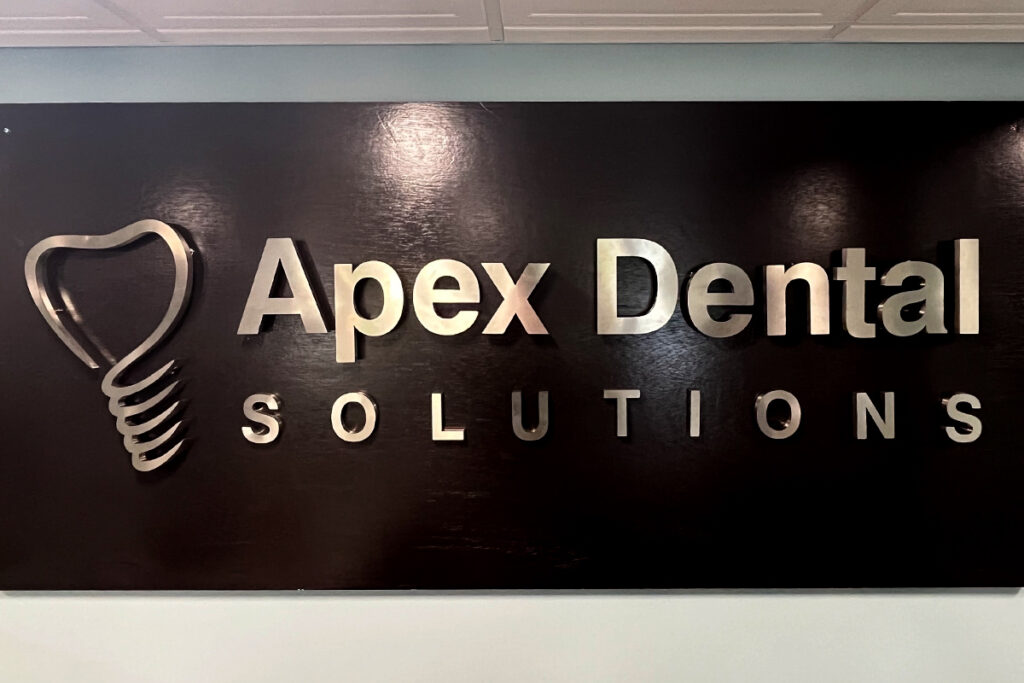 Apex Dental Solutions signage